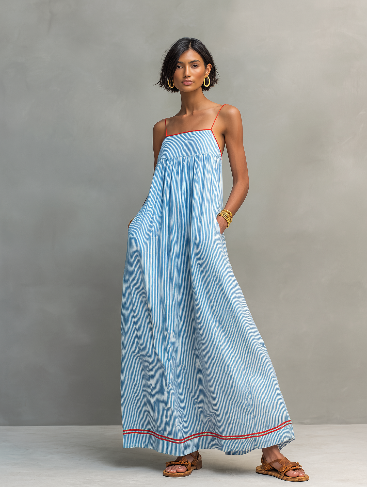 AURORA – Vestido Premium Brisa Mediterránea