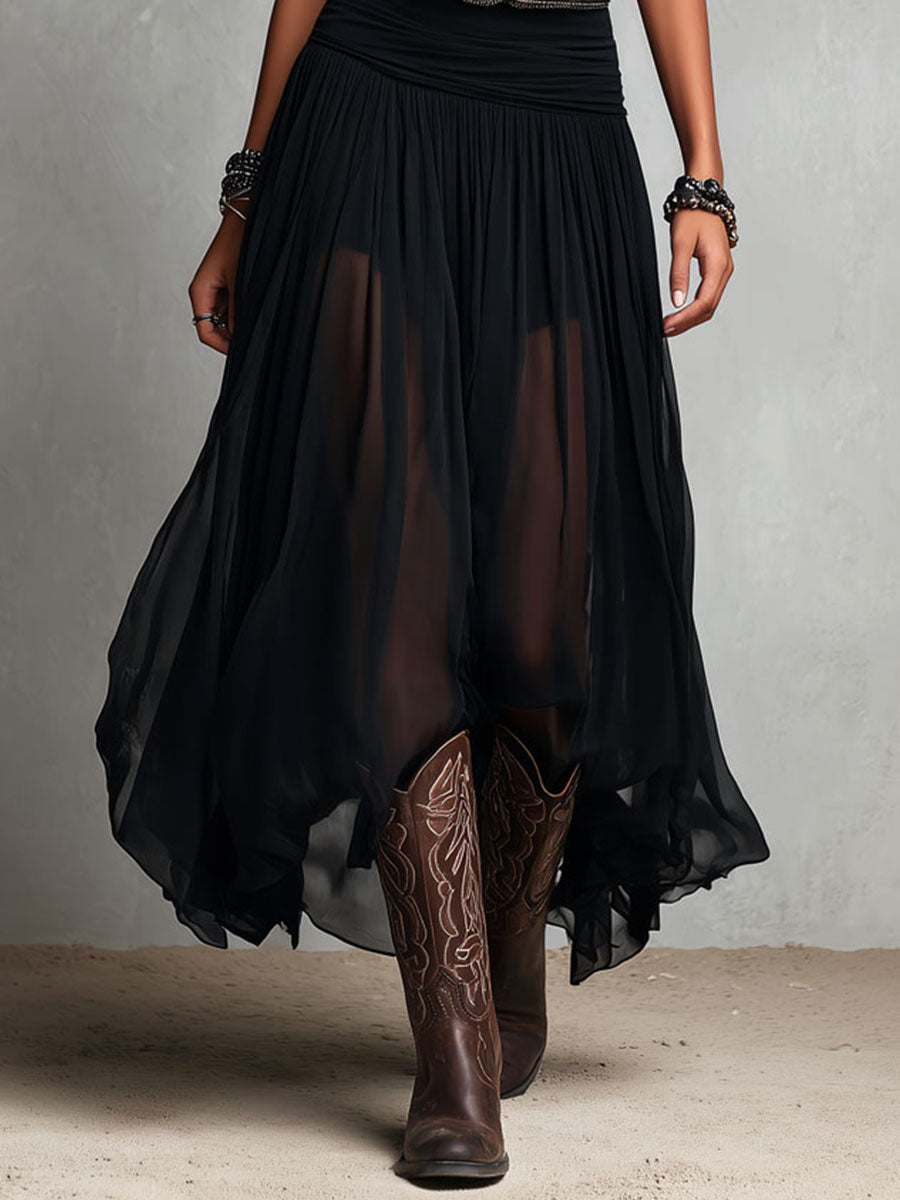 ISABELA – Vestido Boho Eclipse Premium