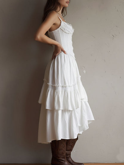 JULIETA – Vestido Boho Romance Premium