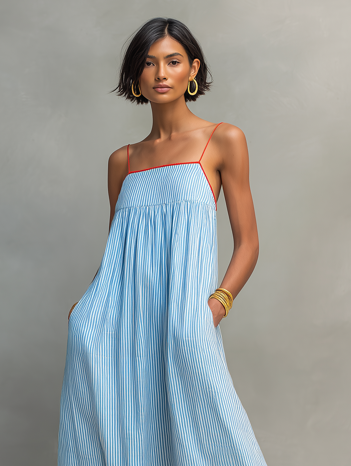 AURORA – Vestido Premium Brisa Mediterránea