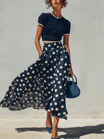 Domenica – Completo Capri Pois