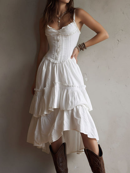 JULIETA – Vestido Boho Romance Premium