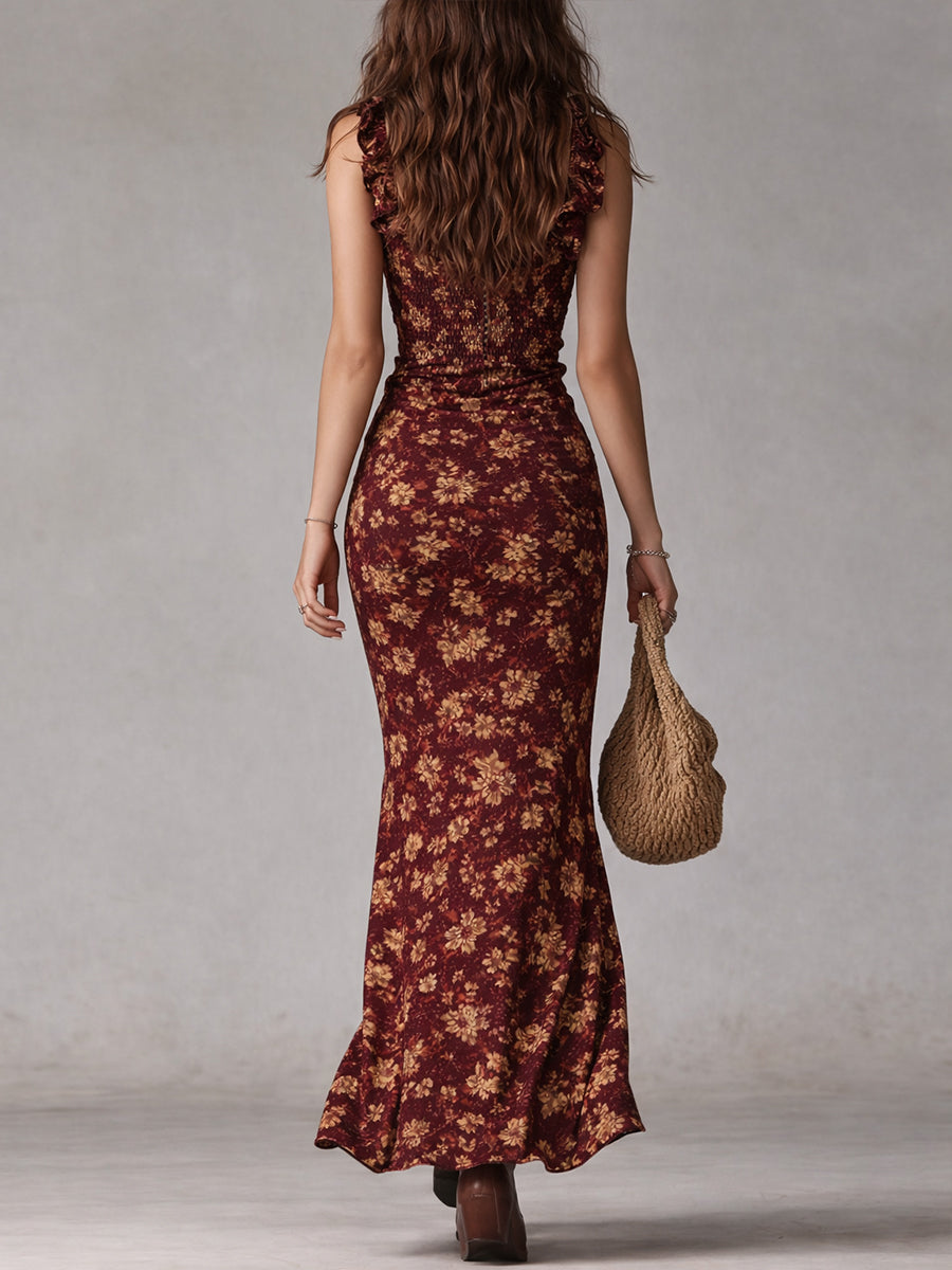 BIANCA – Vestido Boho con Abertura Lateral