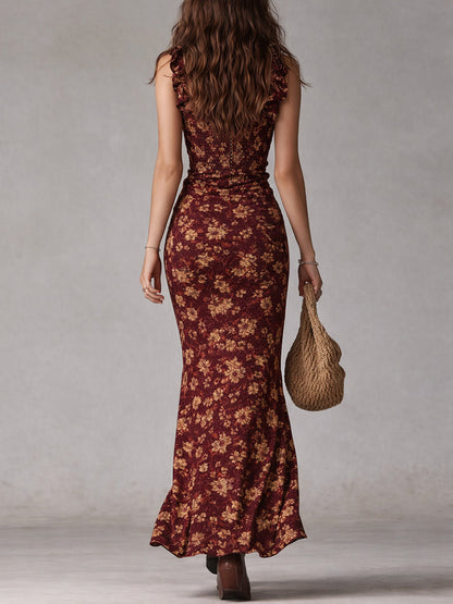 BIANCA – Vestido Boho con Abertura Lateral