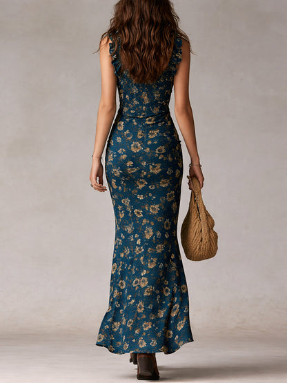 BIANCA – Vestido Boho con Abertura Lateral
