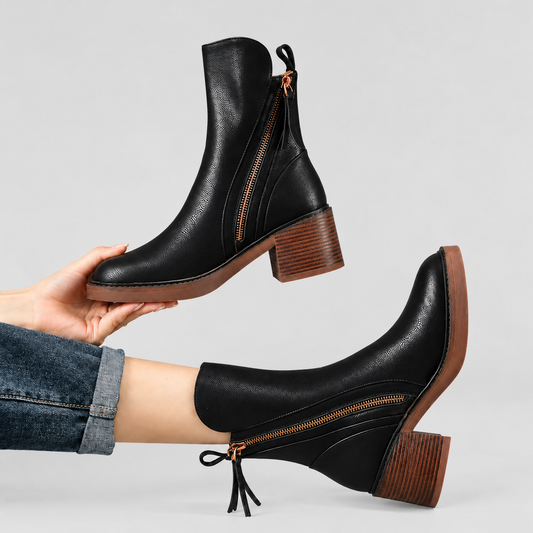 Monica | Stivaletti Eleganti con Zip Laterale