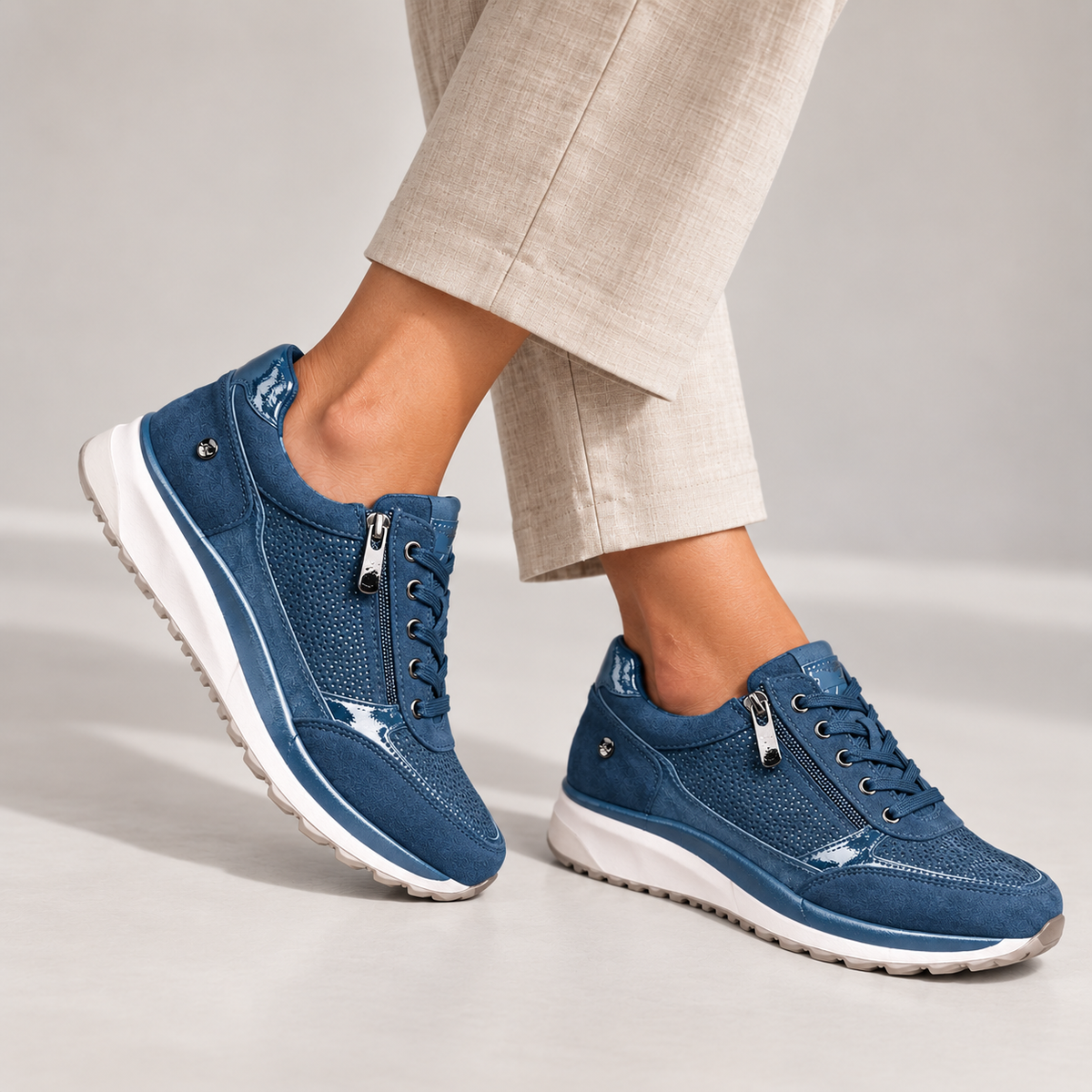 Martina | Scarpe Comfort con Zip