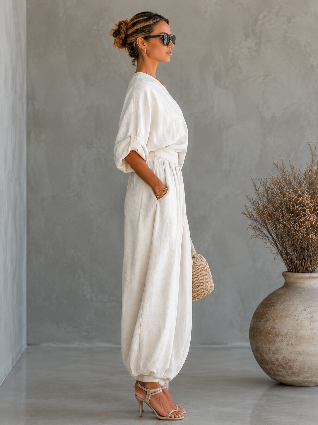 Mila | Conjunto Dos Piezas Off-Shoulder
