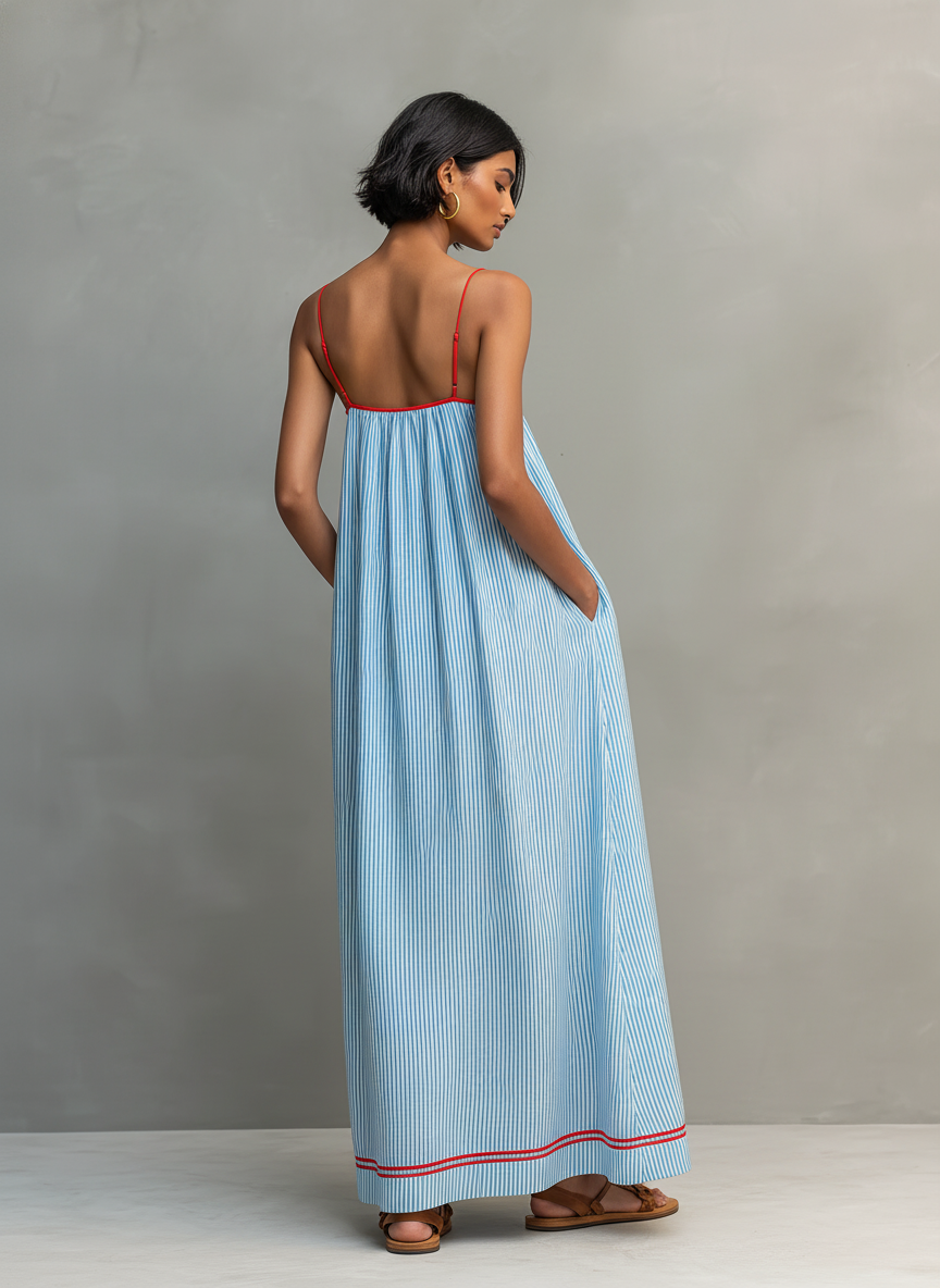 AURORA – Vestido Premium Brisa Mediterránea