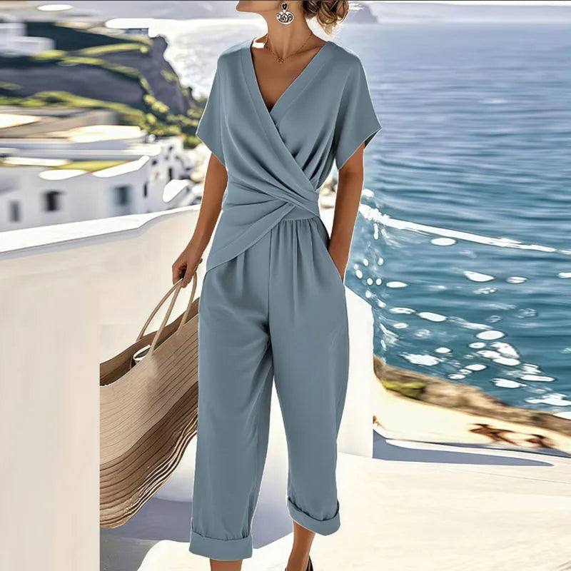 COLLEEN | Mono Cruzado Beige – Elegante y Cómodo