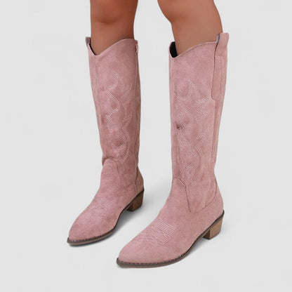 Valentina | Stivali Western con Tacco Basso