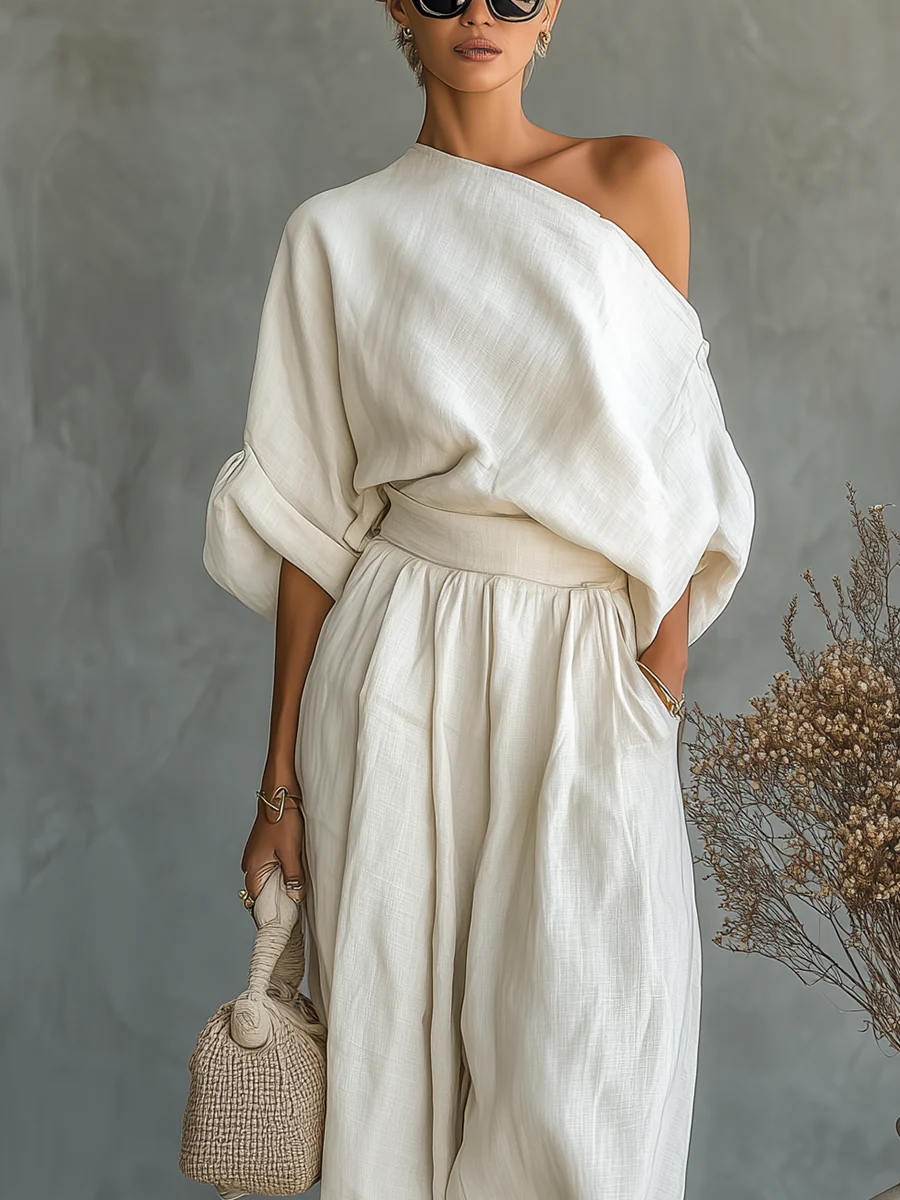 MILA | Conjunto Dos Piezas Off-Shoulder