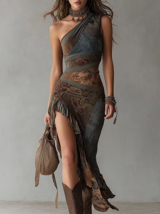 NORA – Vestido Boho Salvaje Premium