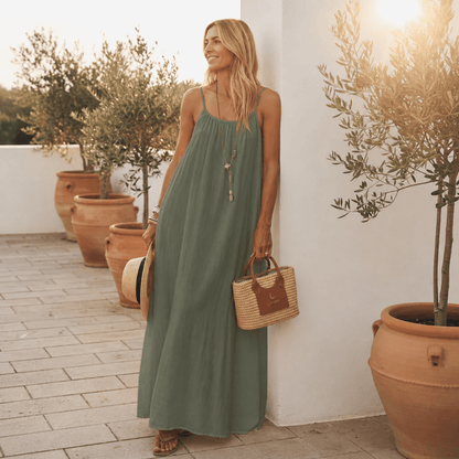 NUANCE | Vestido Negro Tirantes Fluido – Elegante y Versátil