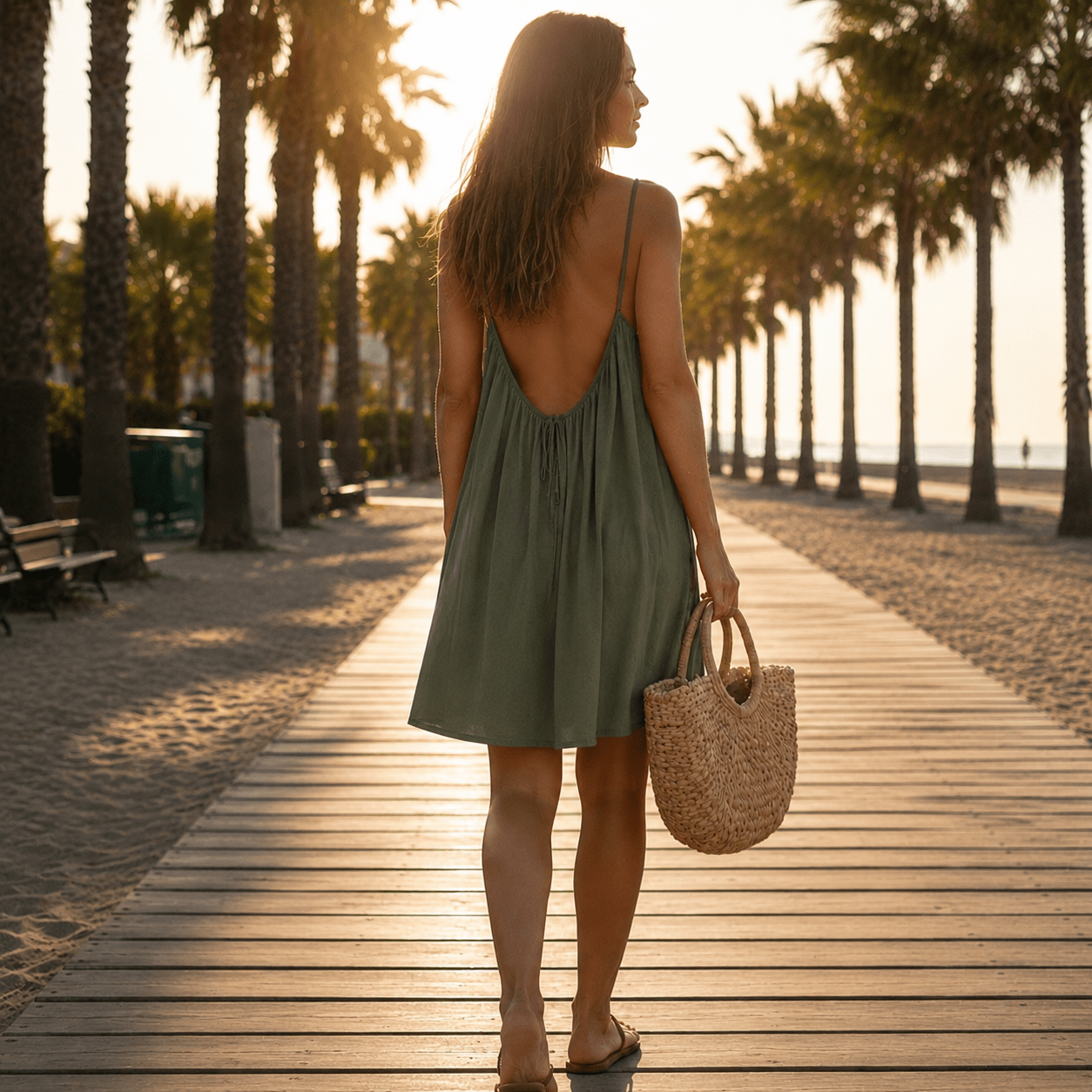 NUANCE | Vestido Negro Tirantes Fluido – Elegante y Versátil