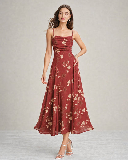 ALESSIA – Vestido Rosal Toscana Premium