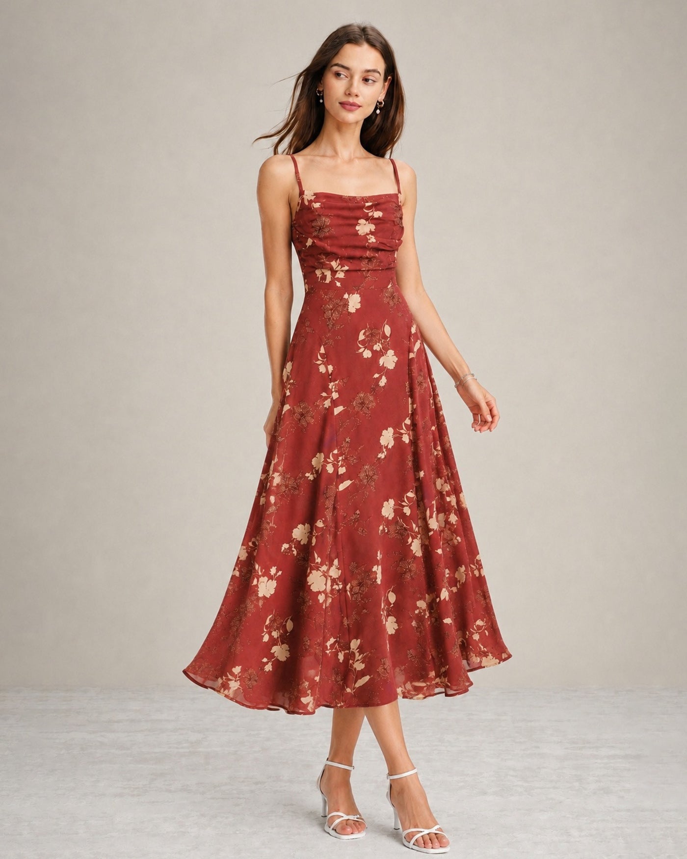 ALESSIA – Vestido Rosal Toscana Premium