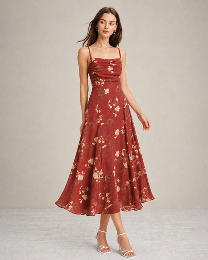 ALESSIA – Vestido Rosal Toscana Premium